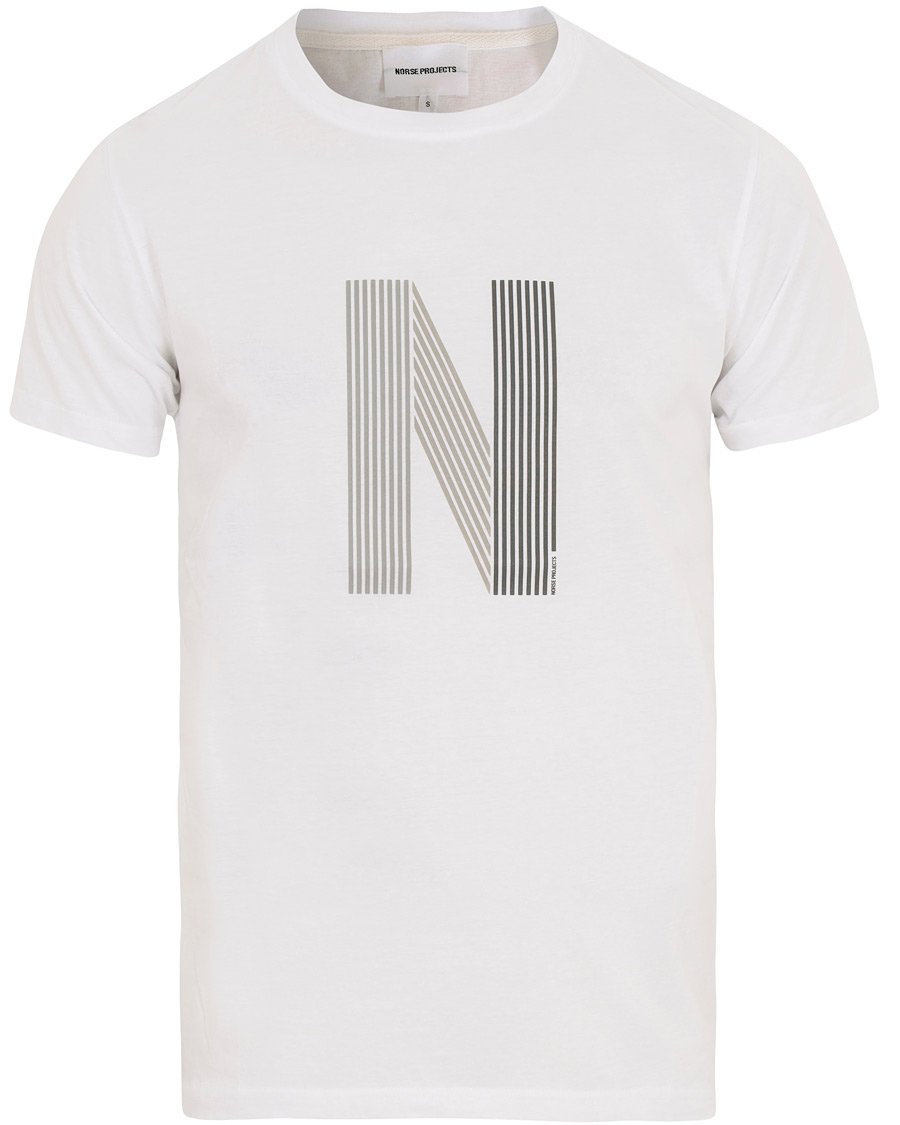 Herr | T-Shirts | Norse Projects | Niels Layer Logo Tee White