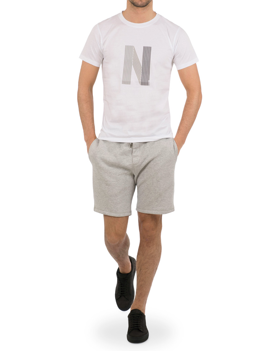 Herr | T-Shirts | Norse Projects | Niels Layer Logo Tee White
