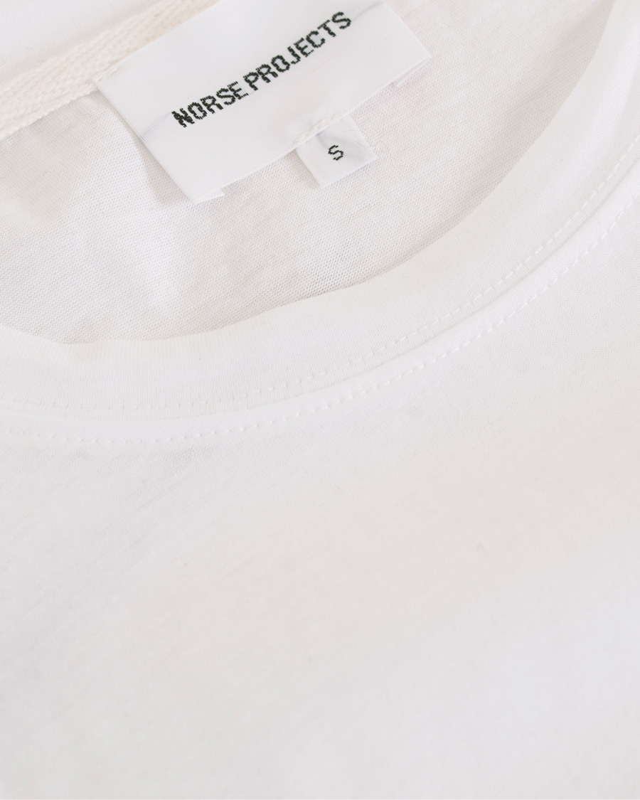 Herr | T-Shirts | Norse Projects | Niels Layer Logo Tee White