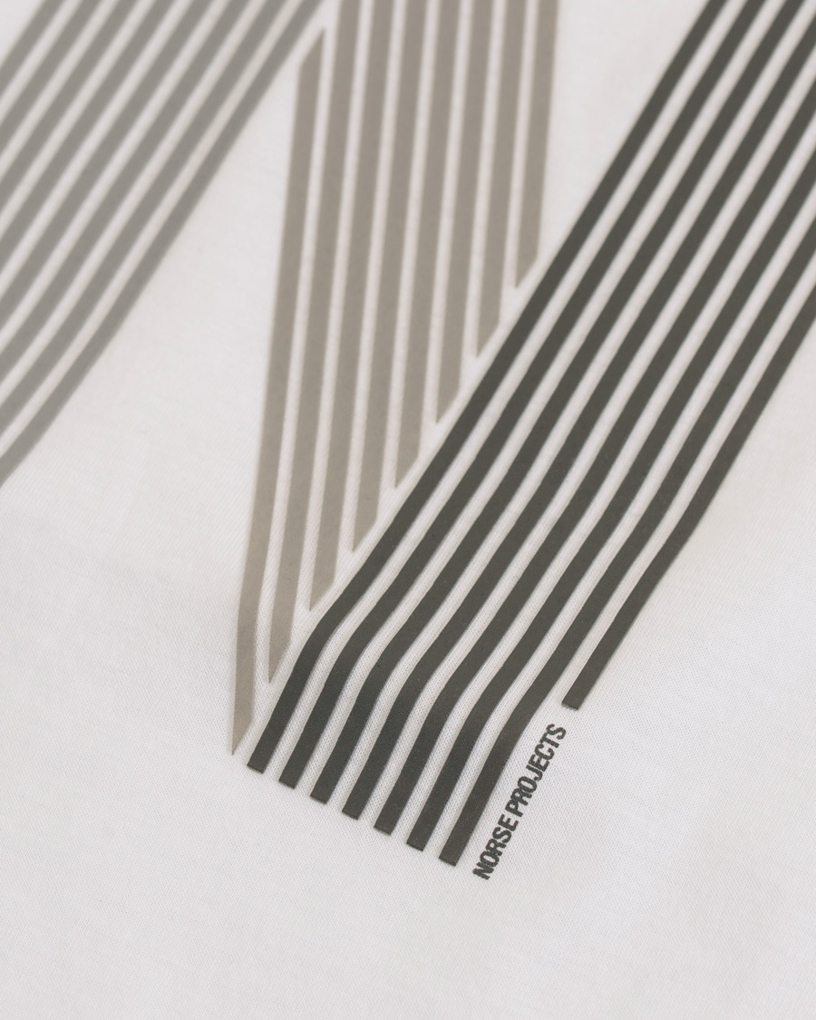 Herr | T-Shirts | Norse Projects | Niels Layer Logo Tee White