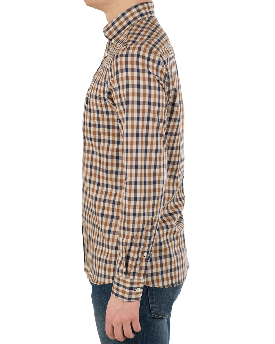 Herr | Skjortor | Aquascutum | York Club Check Shirt Vicuna