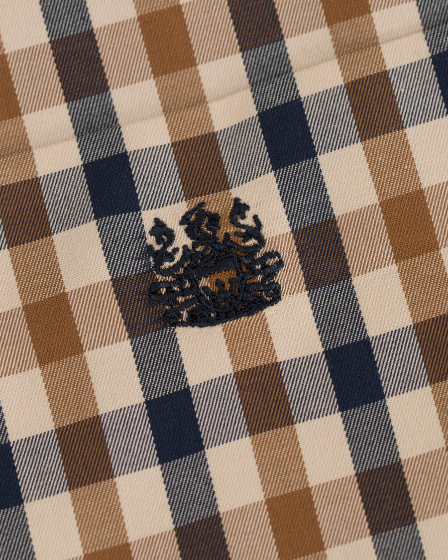 Herr | Skjortor | Aquascutum | York Club Check Shirt Vicuna