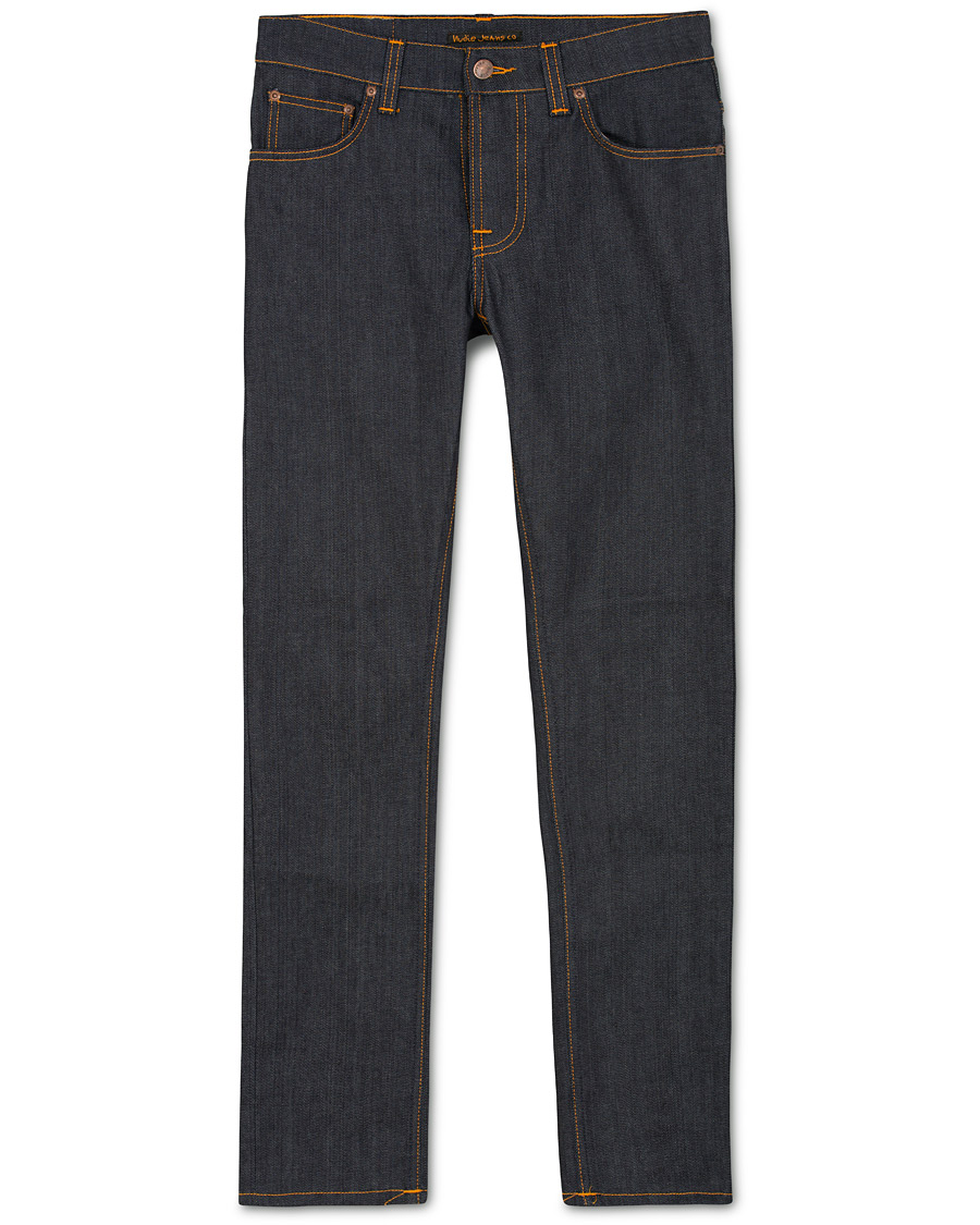 Herr | Jeans | Nudie Jeans | Grim Tim Organic Slim Fit Jeans Dry Open Navy W29L32