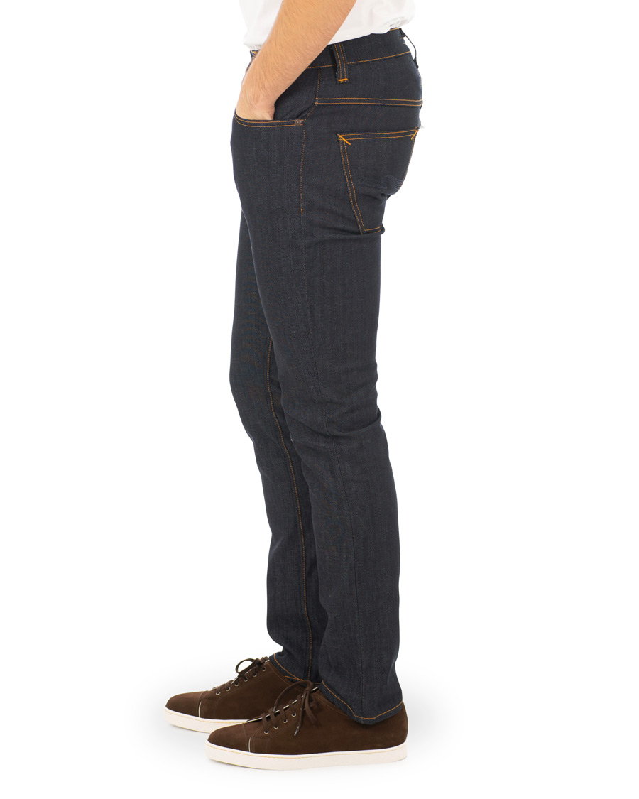 Herr | Jeans | Nudie Jeans | Grim Tim Organic Slim Fit Jeans Dry Open Navy W29L32