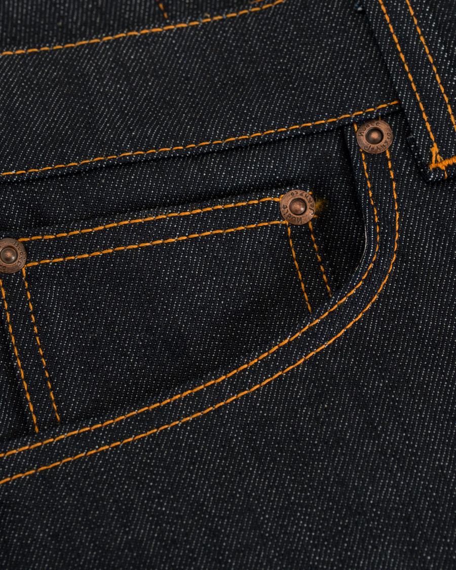 Herr | Jeans | Nudie Jeans | Grim Tim Organic Slim Fit Jeans Dry Open Navy W29L32