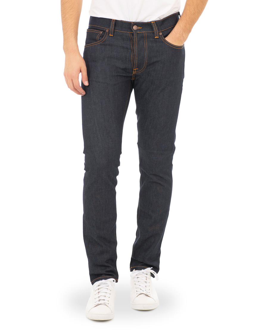 Herr | Jeans | Nudie Jeans | Tilted Tor Organic Slim Fit Jeans Dry Pure Navy