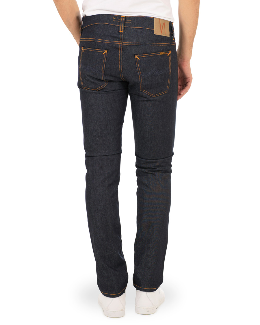 Herr | Jeans | Nudie Jeans | Tilted Tor Organic Slim Fit Jeans Dry Pure Navy