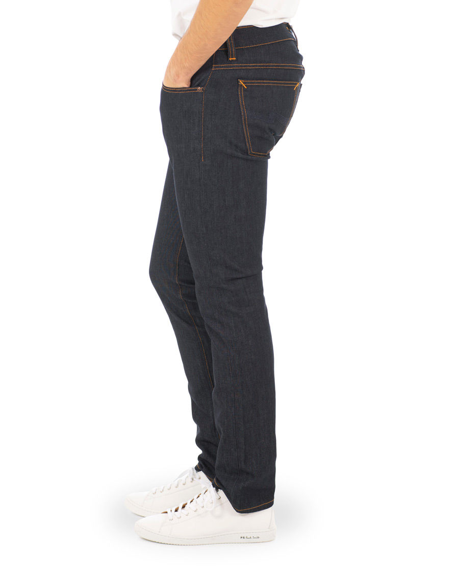 Herr | Jeans | Nudie Jeans | Tilted Tor Organic Slim Fit Jeans Dry Pure Navy