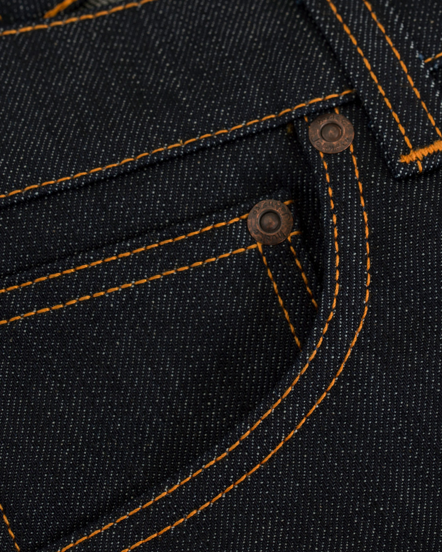 Herr | Jeans | Nudie Jeans | Tilted Tor Organic Slim Fit Jeans Dry Pure Navy