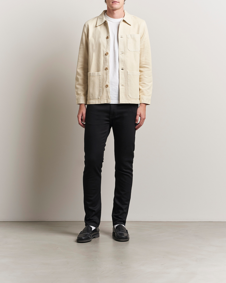 Herr | Jeans | Nudie Jeans | Lean Dean Jeans Dry Ever Black