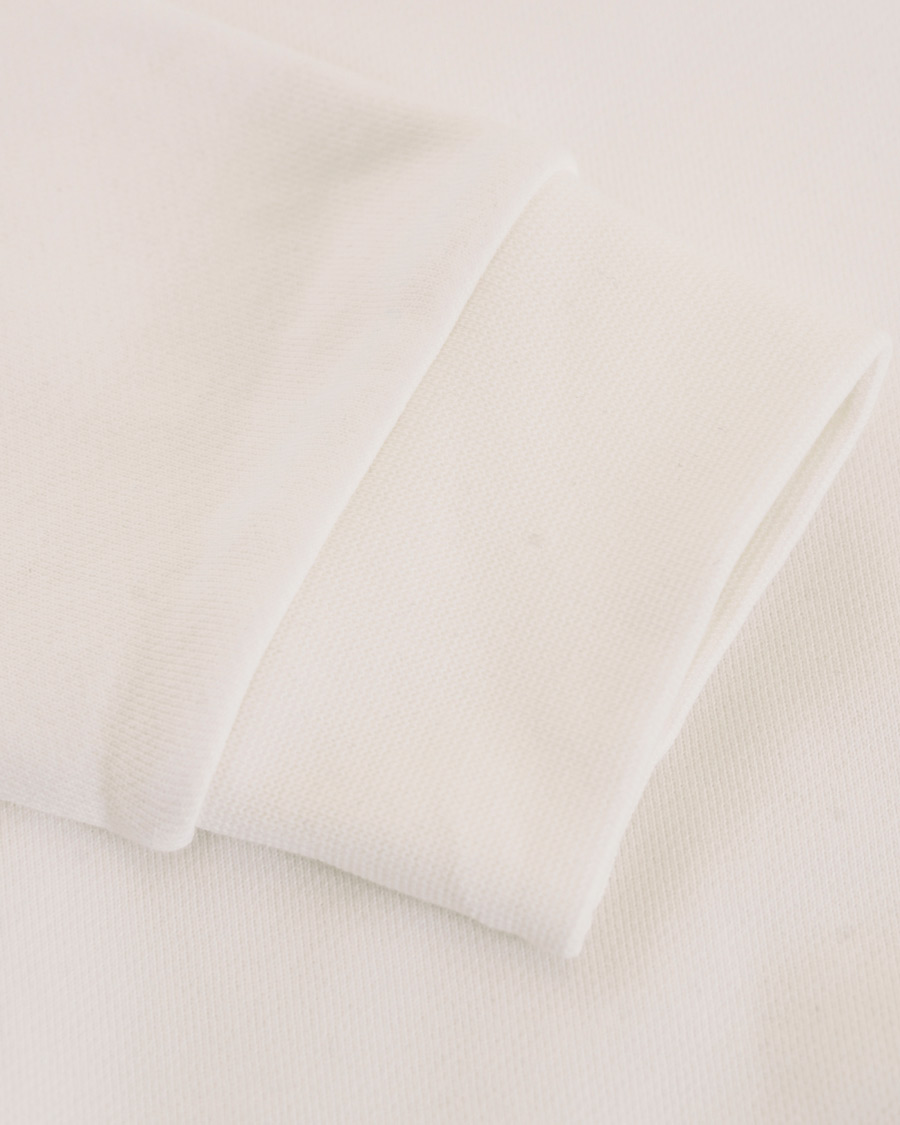 Herr | Tröjor | Fred Perry | Monocrome Tennis Logo Crew Neck Sweatshirt White