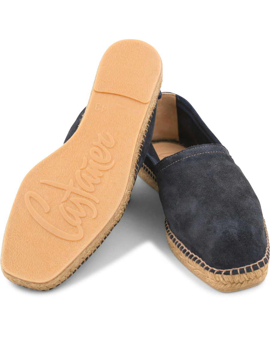 Herr | Castañer Pablo Casual Suede Espadrilles Azul Marino | Castañer | Pablo Casual Suede Espadrilles Azul Marino