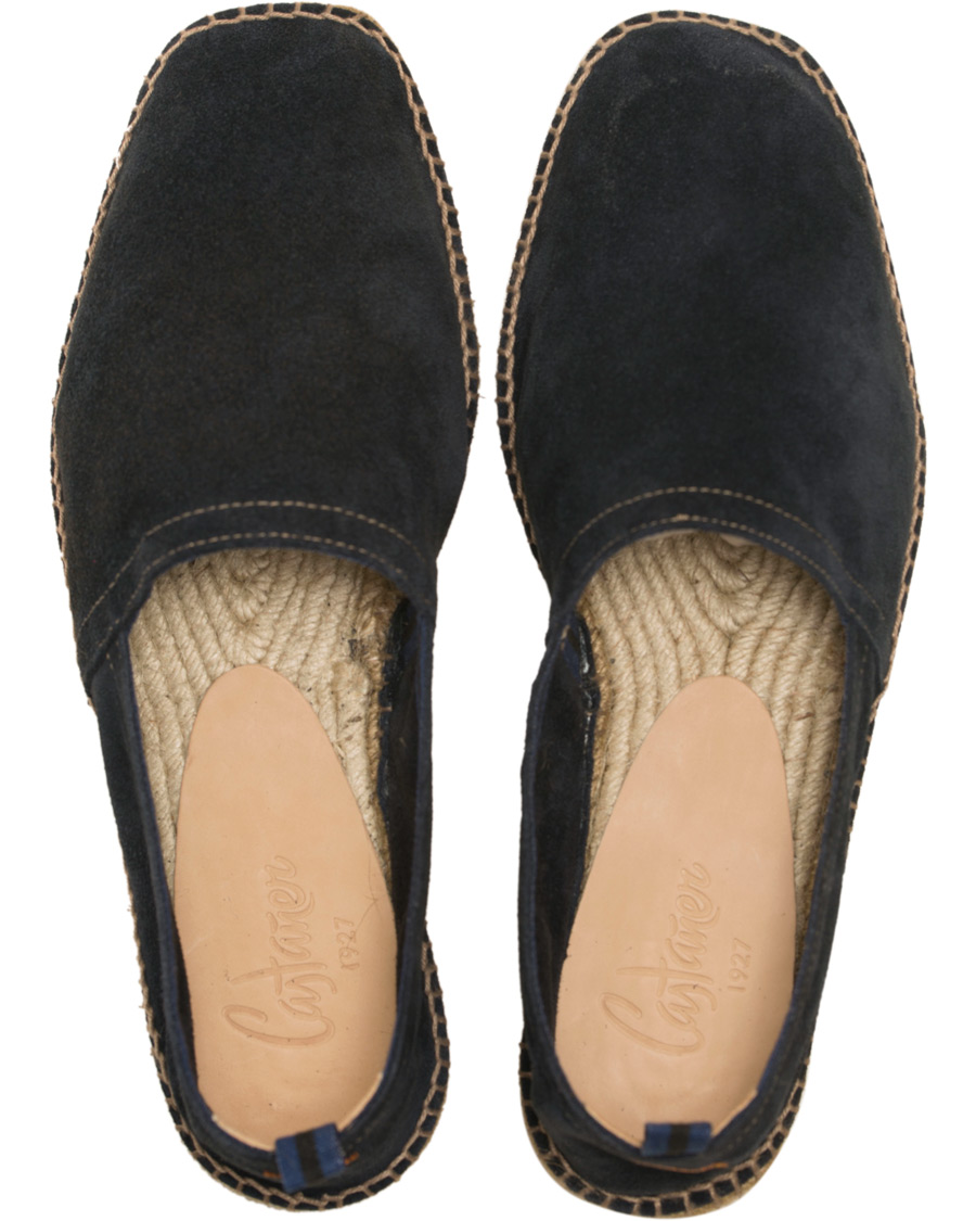 Herr | Castañer Pablo Casual Suede Espadrilles Azul Marino | Castañer | Pablo Casual Suede Espadrilles Azul Marino