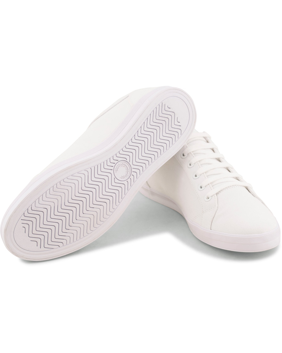 Herr | Fred Perry Baseline Canvas Sneaker White | Fred Perry | Baseline Canvas Sneaker White