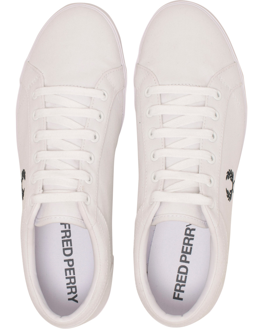 Herr | Fred Perry Baseline Canvas Sneaker White | Fred Perry | Baseline Canvas Sneaker White