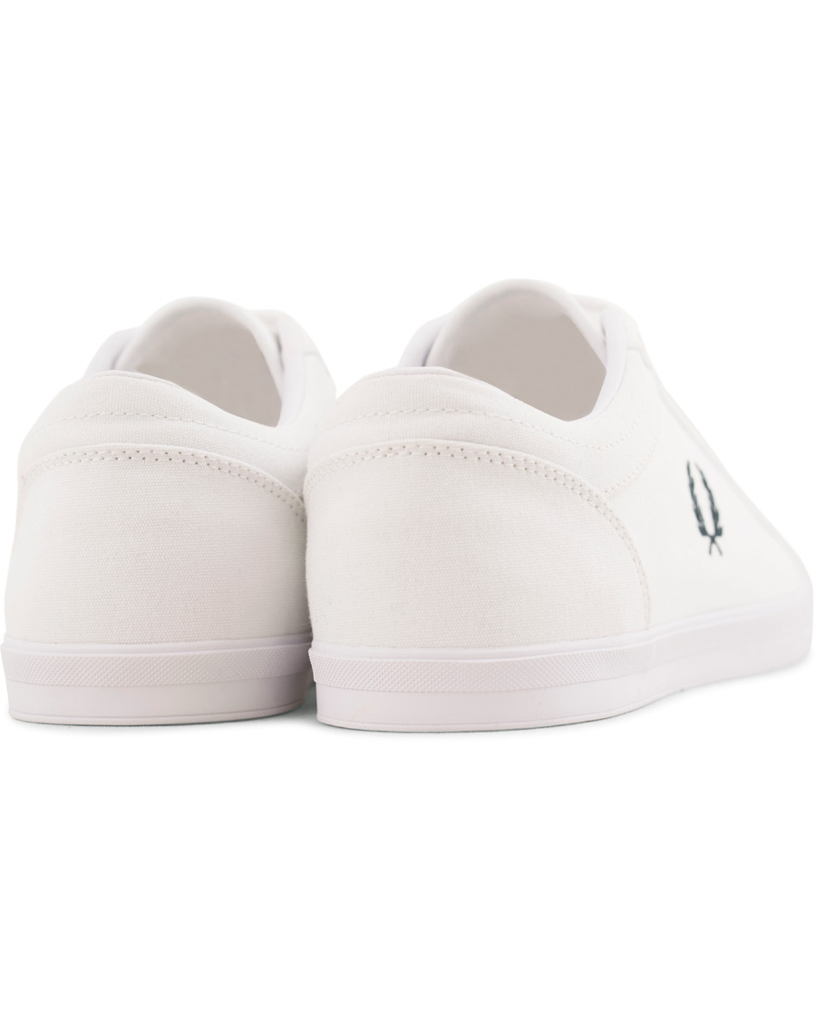 Herr | Fred Perry Baseline Canvas Sneaker White | Fred Perry | Baseline Canvas Sneaker White