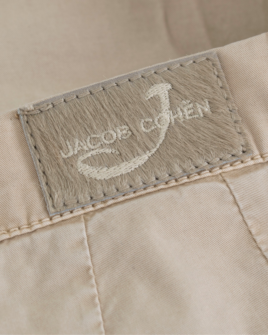 Herr | Byxor | Jacob Cohën | Jacob Cohen Alex Pleated Chinos Beige