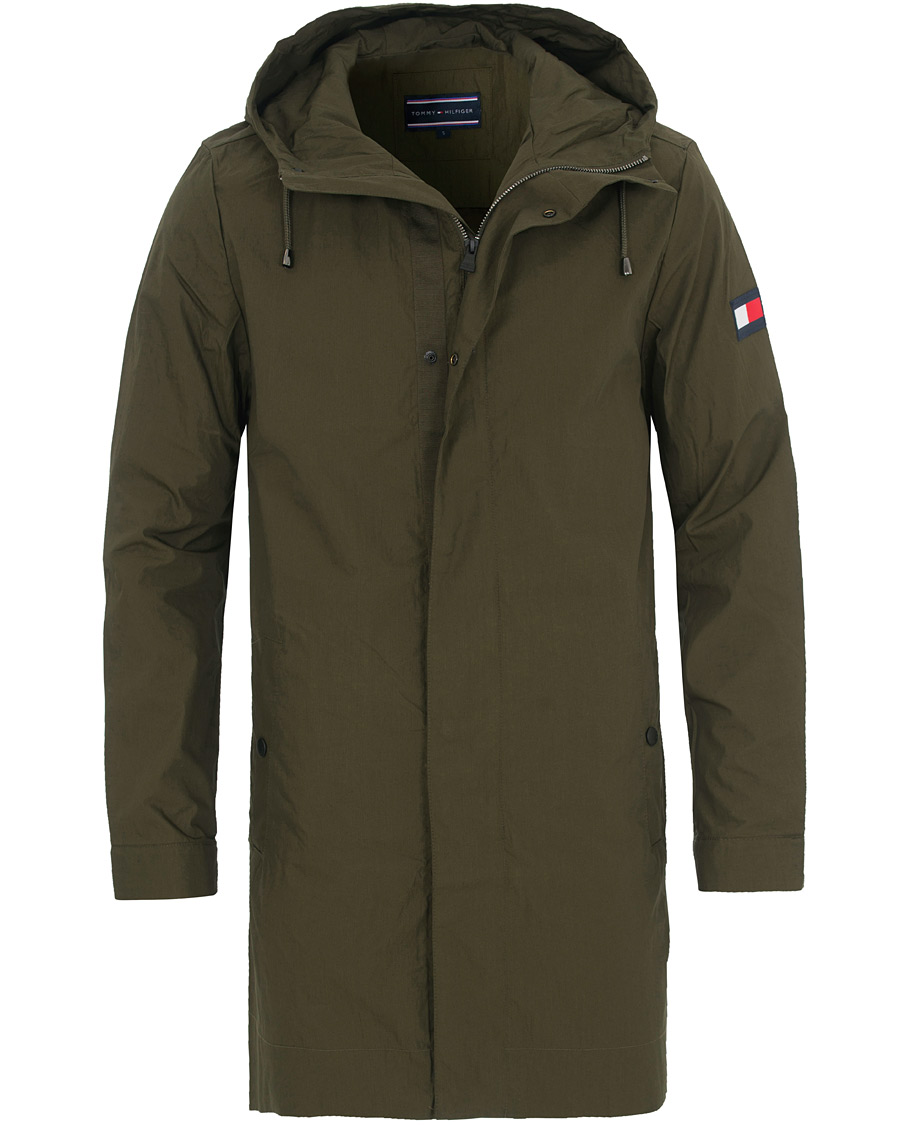 Herr | Jackor | Tommy Hilfiger | Light Weight Cotton Parka Four Leaf Clover