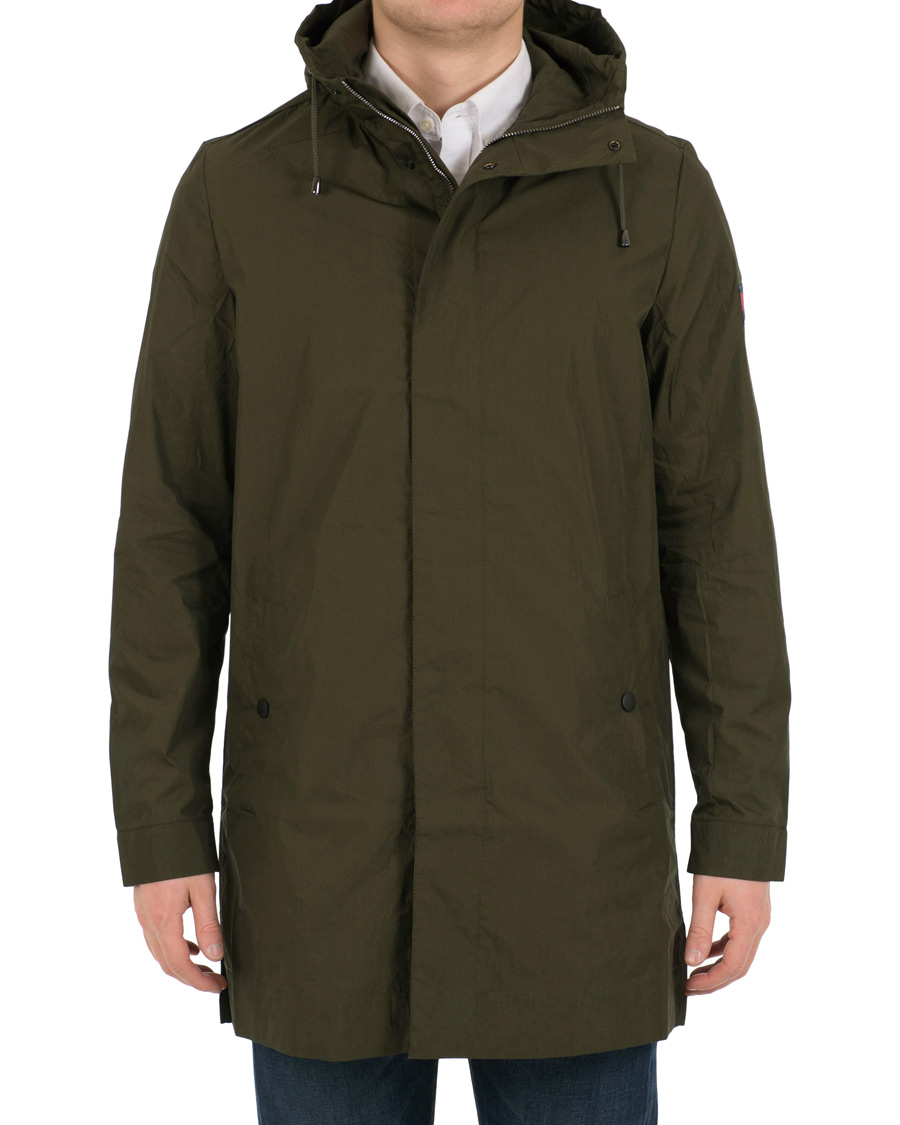 Herr | Jackor | Tommy Hilfiger | Light Weight Cotton Parka Four Leaf Clover