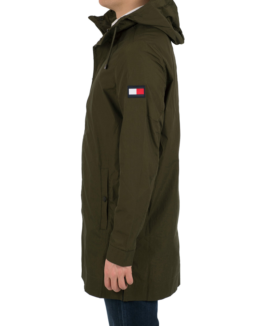 Herr | Jackor | Tommy Hilfiger | Light Weight Cotton Parka Four Leaf Clover