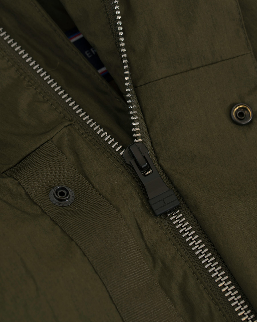 Herr | Jackor | Tommy Hilfiger | Light Weight Cotton Parka Four Leaf Clover