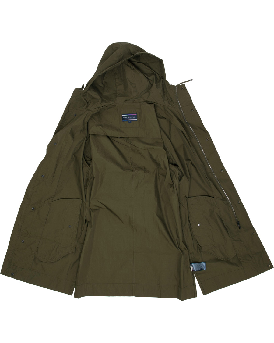 Herr | Jackor | Tommy Hilfiger | Light Weight Cotton Parka Four Leaf Clover