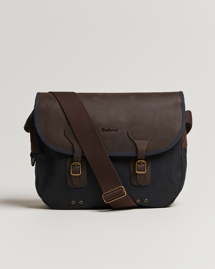 Herr | Väskor | Barbour Lifestyle | Wax Leather Tarras Navy
