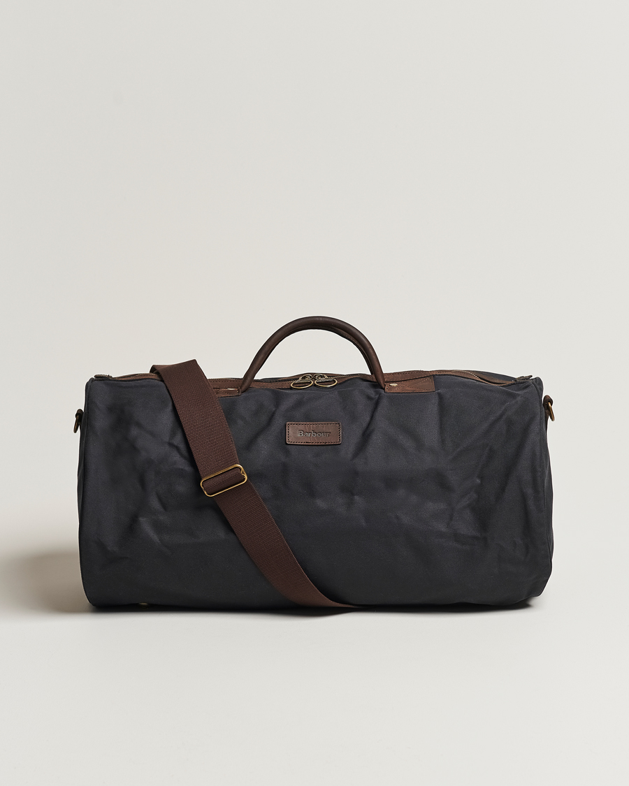 Herr | The Classics of Tomorrow | Barbour Lifestyle | Wax Holdall Navy