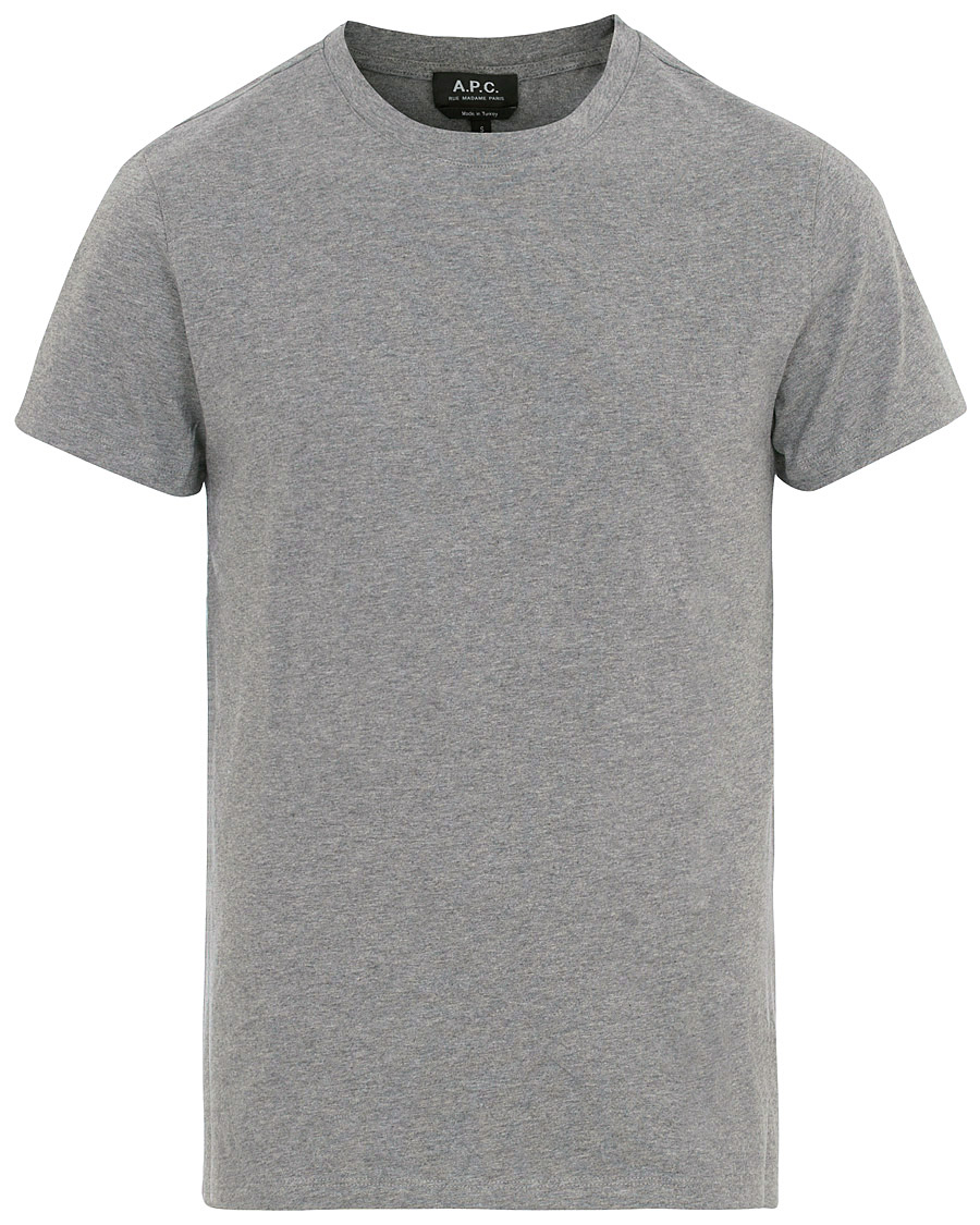 Herr | T-Shirts | A.P.C. | Jimmy T-shirt Grey