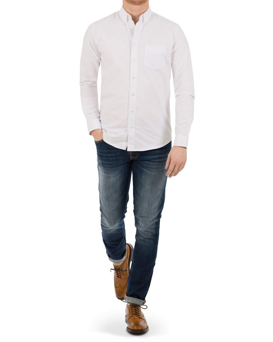 Herr | Skjortor | Schnayderman?s | Schnayderman's Oxford One Shirt White