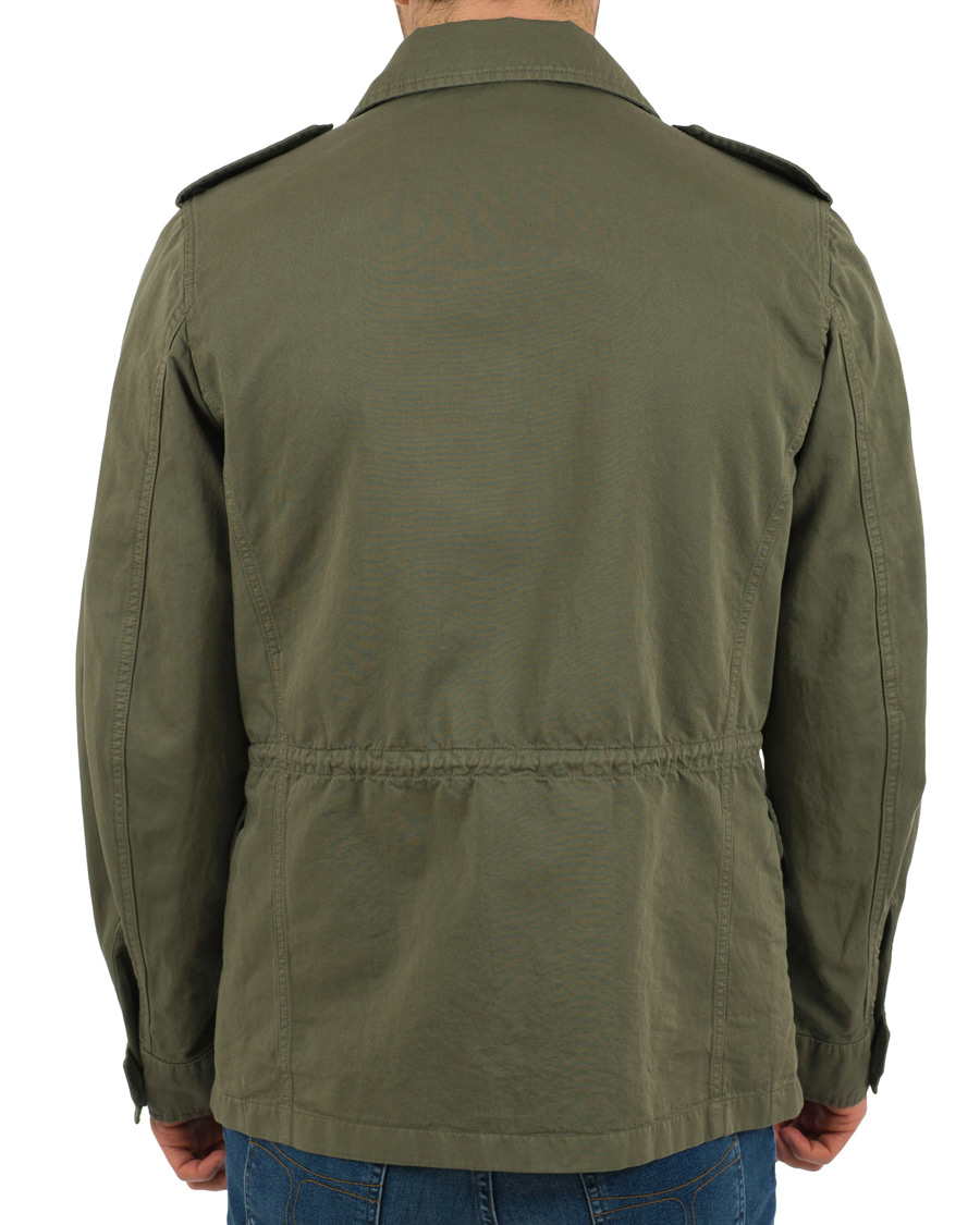 Herr | Jackor | Fay | Escape Cotton Field Jacket Military Green