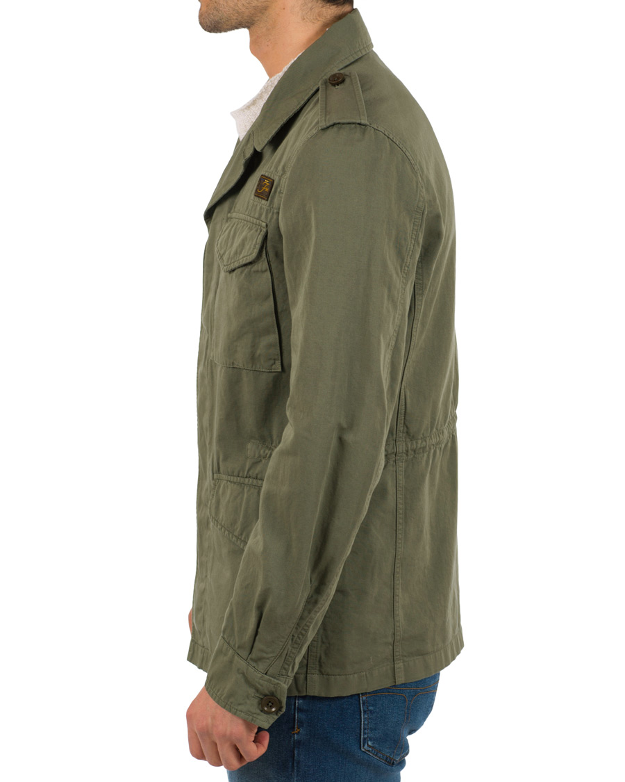 Herr | Jackor | Fay | Escape Cotton Field Jacket Military Green
