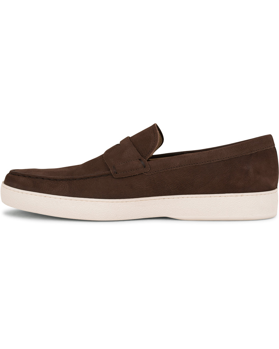 Herr | Tod's Mocassino Gomma Loafer Dark Brown Nubuck | Tod's | Mocassino Gomma Loafer Dark Brown Nubuck