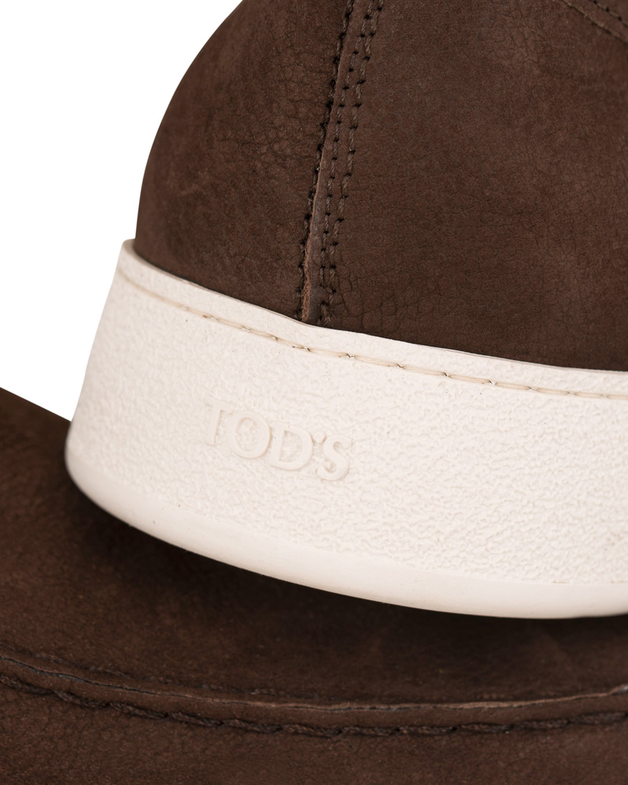 Herr | Tod's Mocassino Gomma Loafer Dark Brown Nubuck | Tod's | Mocassino Gomma Loafer Dark Brown Nubuck