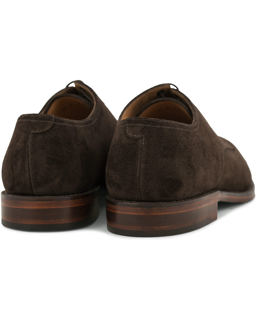 Herr | Loake 1880 Ealing Derby Split Toe Dark Brown Suede | Loake 1880 | Ealing Derby Split Toe Dark Brown Suede