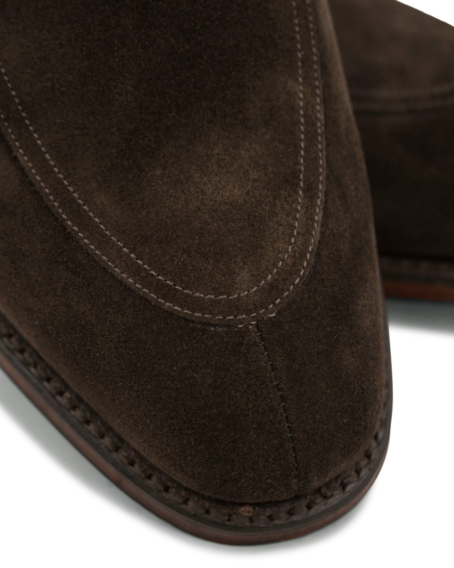 Herr | Loake 1880 Ealing Derby Split Toe Dark Brown Suede | Loake 1880 | Ealing Derby Split Toe Dark Brown Suede