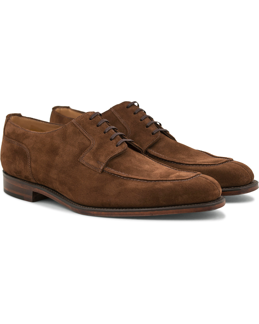 Herr | Loake 1880 Legacy Avon Derby Split Toe Brown Suede | Loake 1880 Legacy | Avon Derby Split Toe Brown Suede