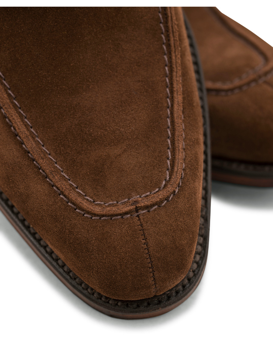 Herr | Loake 1880 Legacy Avon Derby Split Toe Brown Suede | Loake 1880 Legacy | Avon Derby Split Toe Brown Suede