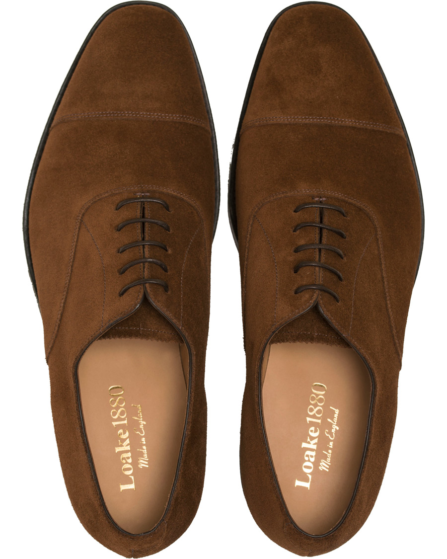 Herr | Loake 1880 MTO Aldwych Dainite Oxford Polo Suede | Loake 1880 | MTO Aldwych Dainite Oxford Polo Suede