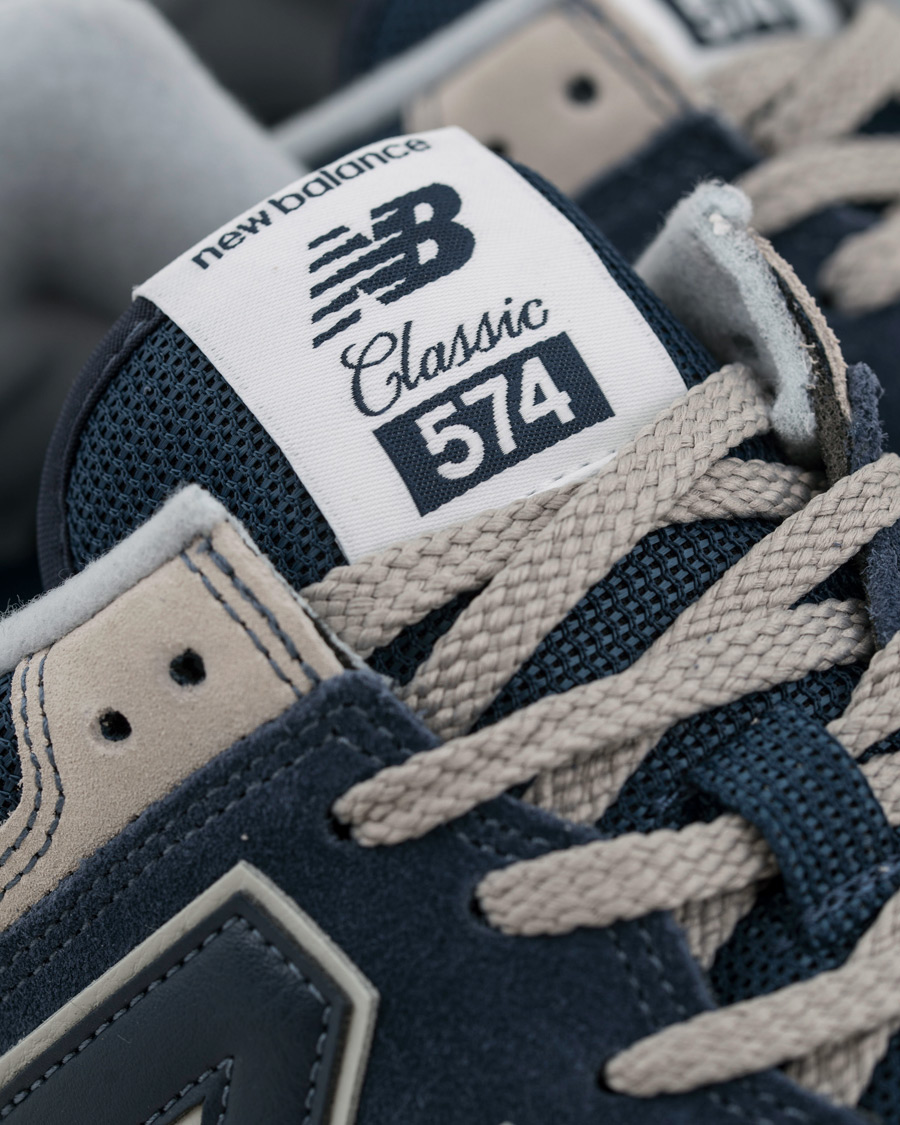 Herr | New Balance 574 Running Sneaker Navy | New Balance | 574 Running Sneaker Navy