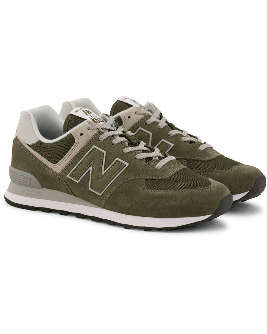 Herr | New Balance 574 Running Sneaker Olive | New Balance | 574 Running Sneaker Olive