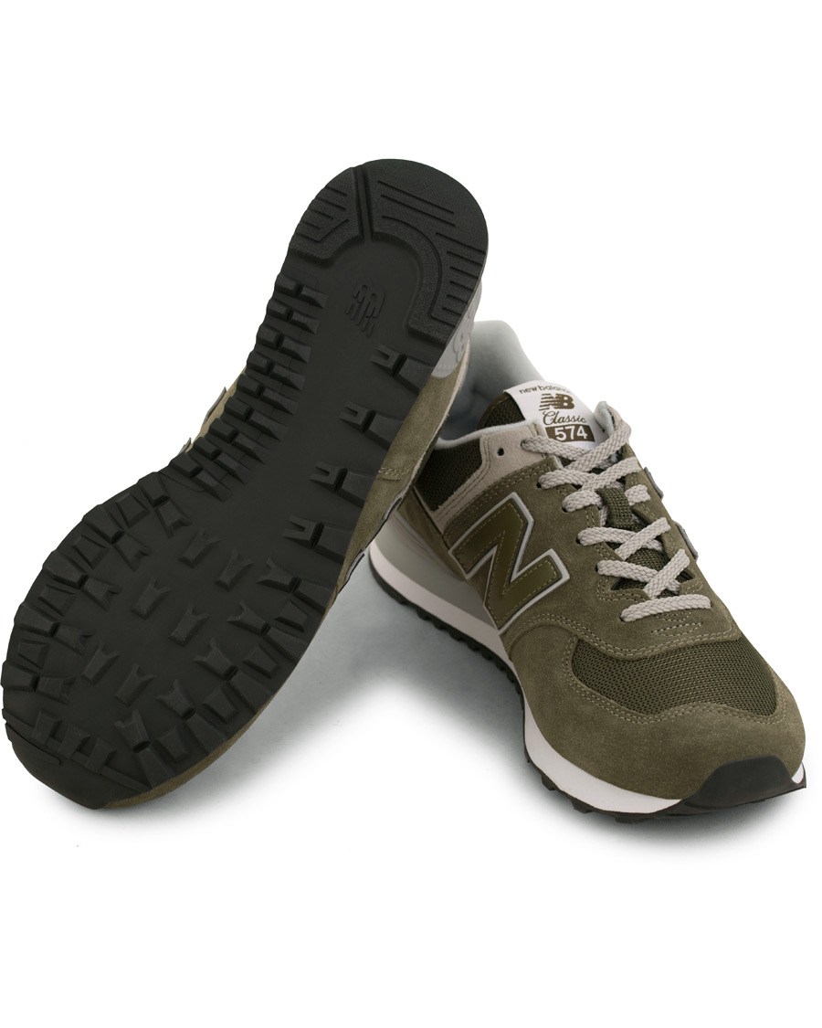 Herr | New Balance 574 Running Sneaker Olive | New Balance | 574 Running Sneaker Olive