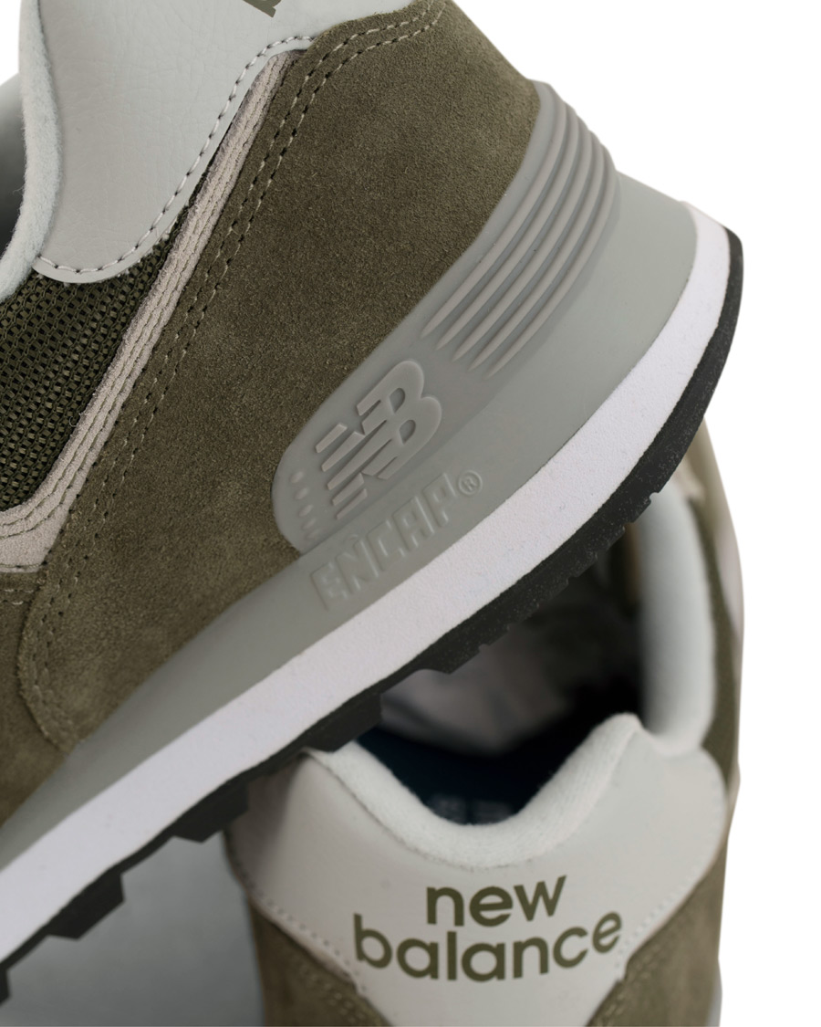 Herr | New Balance 574 Running Sneaker Olive | New Balance | 574 Running Sneaker Olive