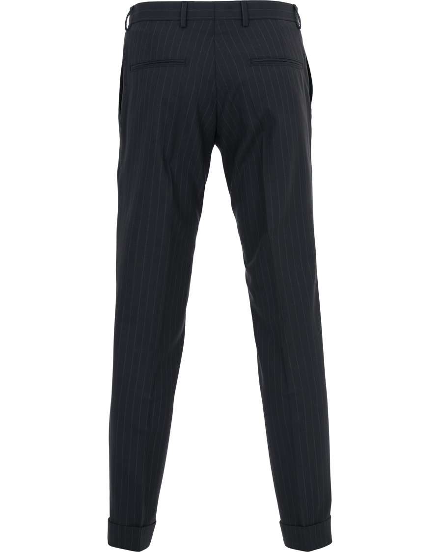 Herr | Kostymer | Oscar Jacobson | Ferry Wool Pinstripe Suit Navy