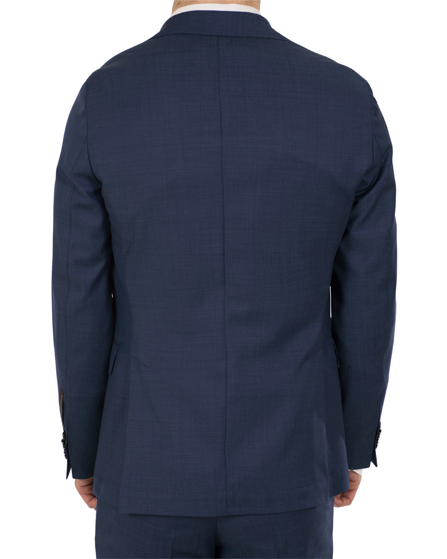 Herr | Kostymer | Oscar Jacobson | Egel Wool Drago Super 120 Suit Blue
