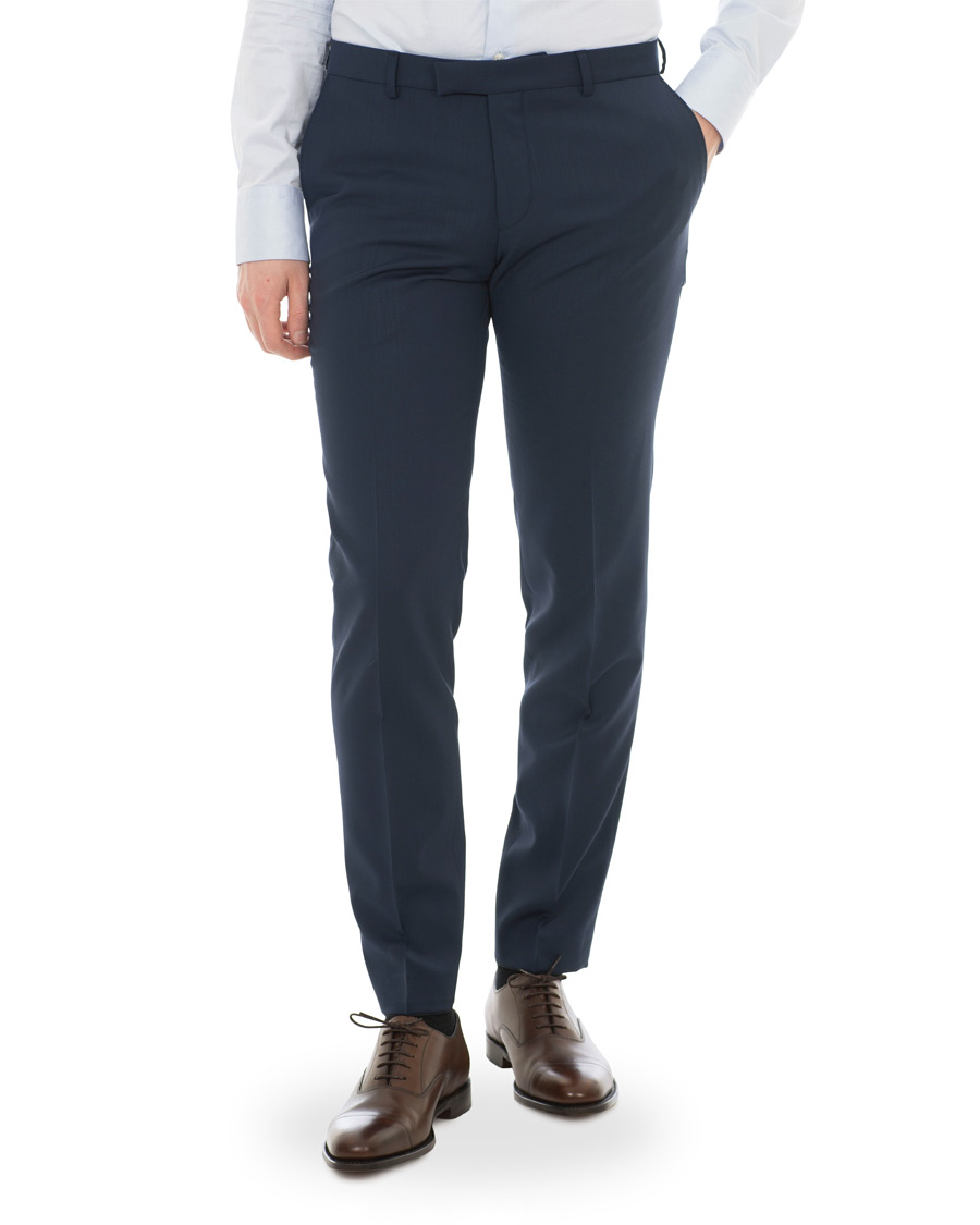Herr | Kostymer | Oscar Jacobson | Edmund Wool Stretch Suit Blue