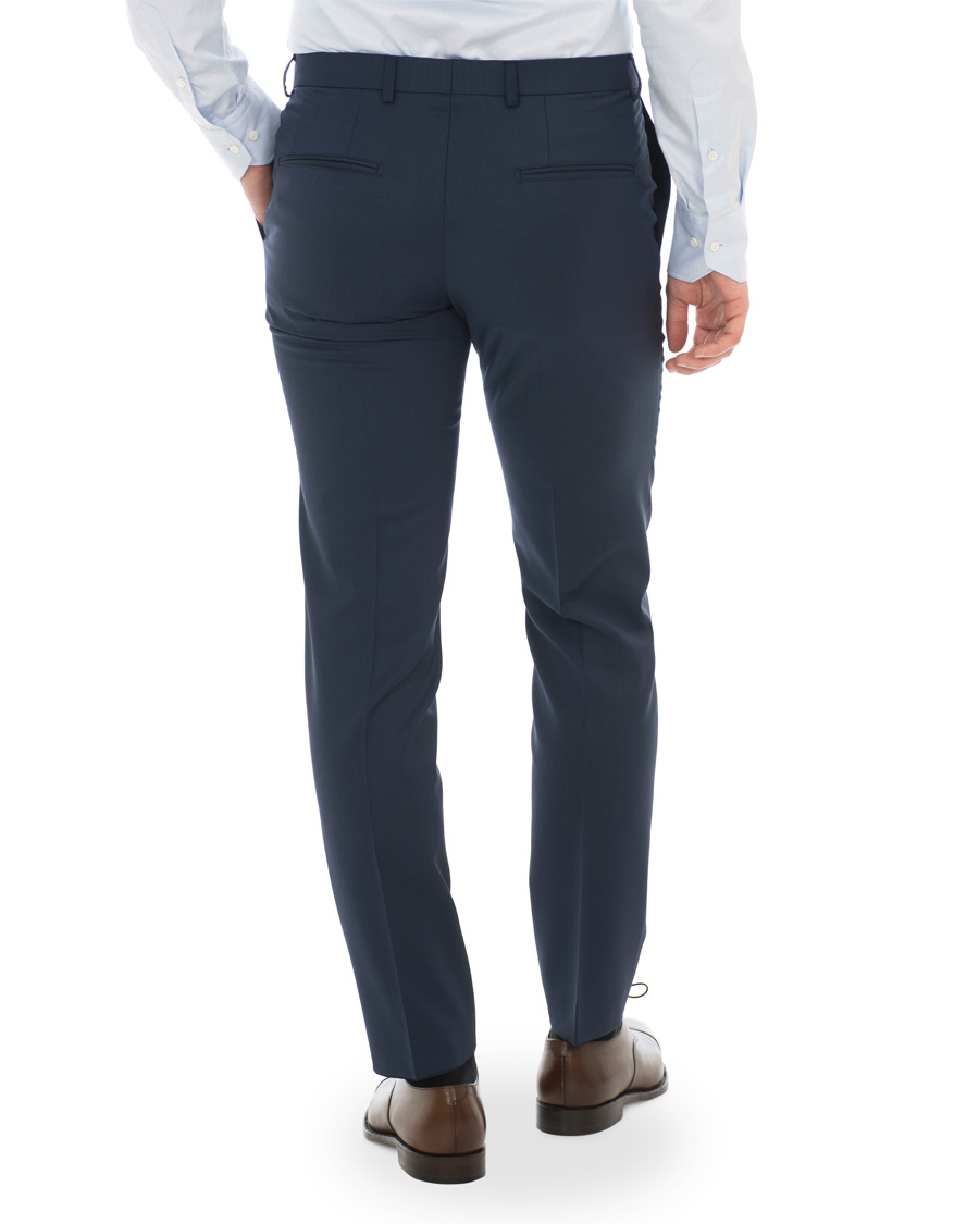 Herr | Kostymer | Oscar Jacobson | Edmund Wool Stretch Suit Blue