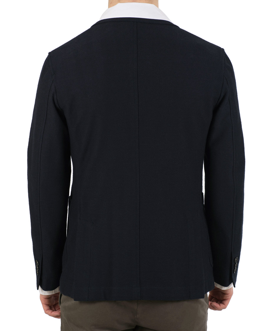 Herr | Kavajer | The Gigi | Ziggy Double Breasted Cardigan Navy