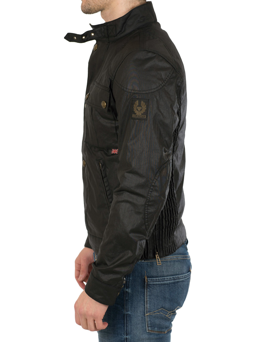 Herr | Jackor | Belstaff | Gangster Waxed Jacket Black