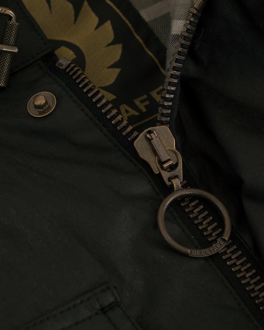 Herr | Jackor | Belstaff | Gangster Waxed Jacket Black